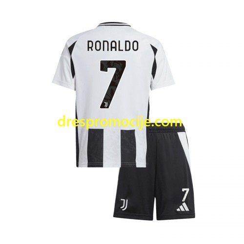Juventus Cristiano Ronaldo 7 Dres Dječji Domaći 2024/2025 Kratkih Rukava Juventus Cristiano Ronaldo 7 Dres Dječji Domaći 2024/2025 Kratkih Rukava